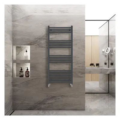 (1400x600mm) Warmehaus Straight Heated Towel Rail Central Heating for Bathroom Kitchen Radiator 