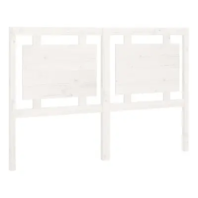 (white, 145.5 x x cm) vidaXL Bed Headboard Home Bedroom Decorative Bed Header Panel Solid Wood P