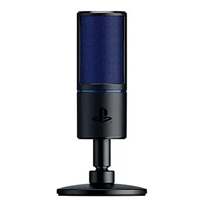 Seiren X for PlayStation USB Condenser Microphone for Streaming on the PS4 and PS5 Compact with 