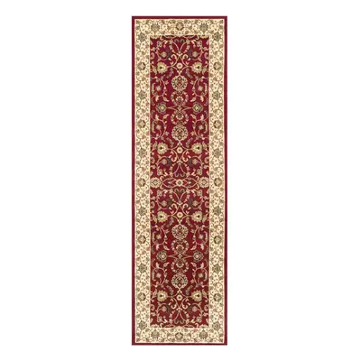 (KENDRA 137R Red, Runner : x cm) Luxury Traditional Rugs Small Extra Large Hallway Runners Round