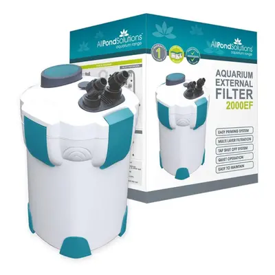 AllPondSolutions 2000L/H Aquarium External Filter 2000EF