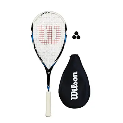 Pro Team Squash Racket + Cover + Squash Balls