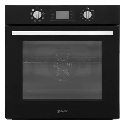 Indesit Aria IFW6340BL Built In Electric Single Oven - Black