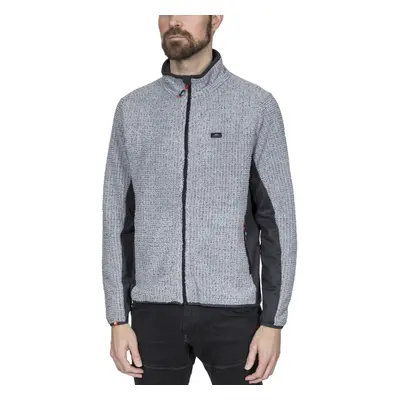 Trespass Mens Templetonpeck Full Zip Fleece Jacket - Grey