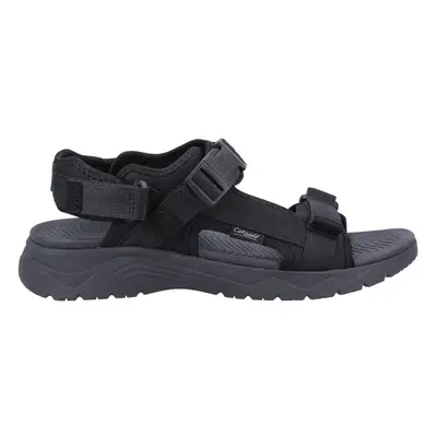 (12 UK, Black) Cotswold Mens Buckland Sandals