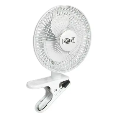 8" Clip On Fan - Tilt & Swivel - Fully Guarded - Speed Settings - 20W Motor