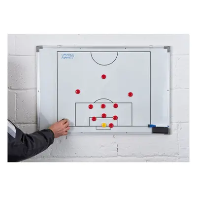 90 x 60cm Magnetic Double Sided Football Tactics Board - Wall Mounted Markers