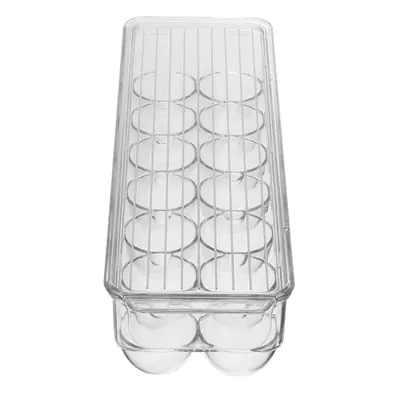 (Type A) Refrigerator Egg Storage Box Holder Food Container Plastic Case 12/24 Grid