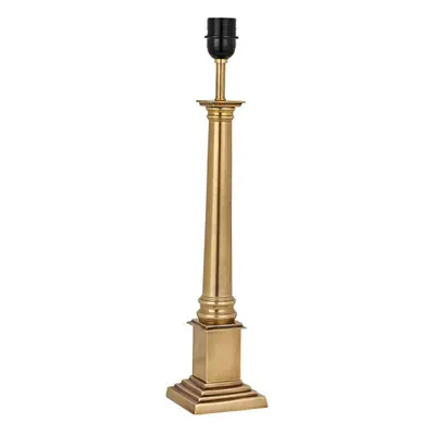 Luxury Traditional Table Lamp Light Solid Brass BASE ONLY 520mm Tall Bulb Holder