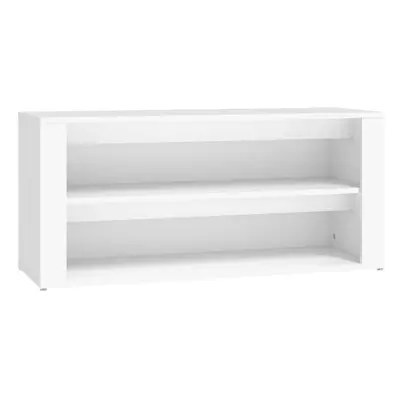 (White) vidaXL Shoe Rack Hallway Shoe Storage Cupboard Shoe Cabinet Engineered Wood