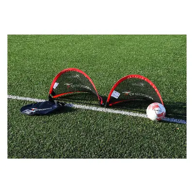 2 PACK - x 45cm Pop Up Football Training Goal / Net - Portable Side Game