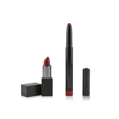 Laura Mercier Lip Duo Red Cosmetic Set Gift Set : Lip Colour 2.75 - Matte Lipstick 1.4G