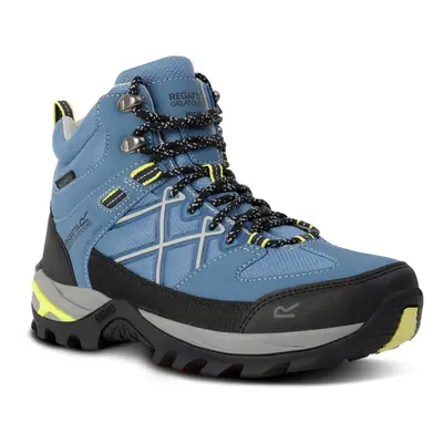 (8 UK, Coronet Blue/Lime Punch) Regatta Womens/Ladies Samaris III Walking Boots