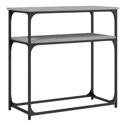 (grey sonoma, x 35.5 x cm) vidaXL Console Table End Table Hallway Stand Side Sofa Table Engineer