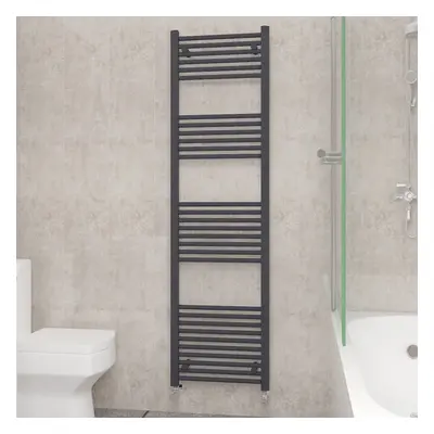 (1800x500mm, Anthracite) NRG Straight Central Heating Towel Rail Bathroom Heated Rad Radiators L