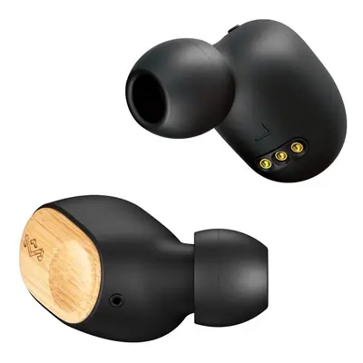 House of Marley Liberate Air True Bluetooth Wireless Earphones, Black