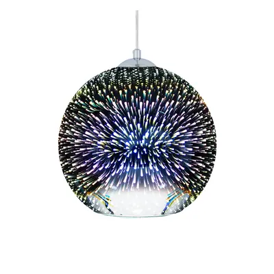 Pendant Lamp SESSERA Glass Silver