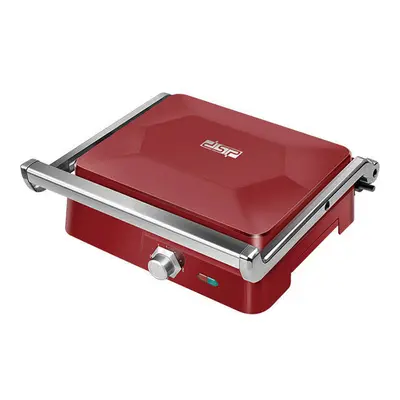 (Red) 1800W Multifunctional Grill Double-sided Constant Temperature Separate Large Oil Box Non S