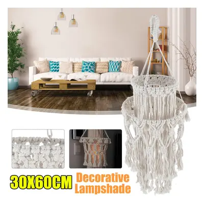 30x60CM 2-Tier Lampshade Ceiling Light Cover Home Pendant Lamp Chandelier Lamp Shade