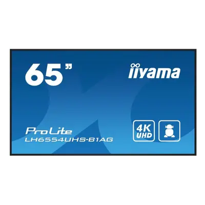 iiyama ProLite LH6554UHS-B1AG 65" Class (64.5" viewable) LED-backlit LCD display - 4K - for digi