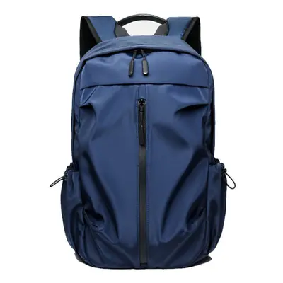 (Blue) 15.6-inch +Laptop Backpack USB Rechargeable Port Backpack Large Capacity Books Laptop Tab