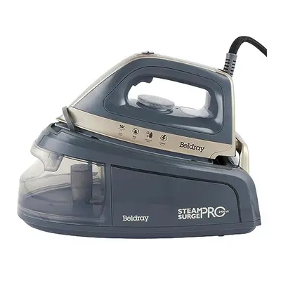 Beldray BEL01137TT Titanium Steam Surge Pro Iron ? Steam Station with 1.2L Water Tank, Steam Iro