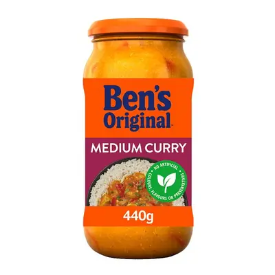 Bens Original Medium Curry Sauce 440g (Case of 6)