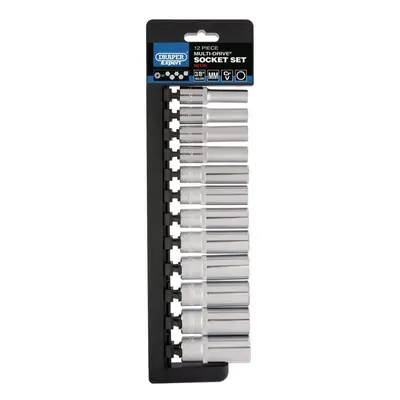 Multi-Drive® Deep Socket Set, 3/8"" Sq. Dr. (12 Piece)