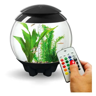 biOrb Halo 15L Aquarium in Grey with MCR LED Lighting and Heater Pack