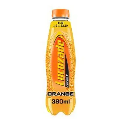 Lucozade Energy Orange 380ml (Pack of 24)