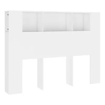 (white) vidaXL Headboard Cabinet Bed Headboard Home Indoor Furniture Multi Colours