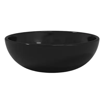 (Black, x cm (Diam. x H)) vidaXL Basin Tempered Glass Bathroom Sink Basin Multi Colours Multi Si