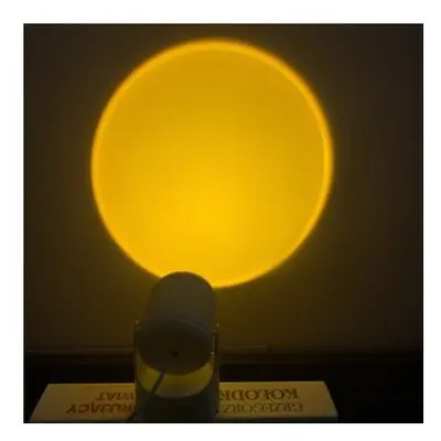 (Type A) USB Sunset Projection Lamp Aesthetic Table Lamp Anti-glare LED Night Light Romantic Vis