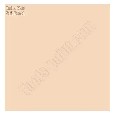 Dulux Bathroom Plus Soft Sheen Paint, 2.5 - Soft Peach