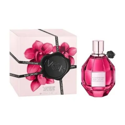 Viktor & Rolf Flowerbomb Ruby Orchid Eau De Parfum Spray 3.4 oz women