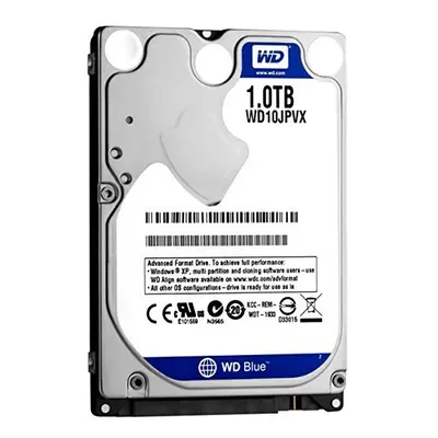 WD Blue 1TB Mobile Hard Disk Drive RPM SATA Gb s 5 MM 5 Inch WD10JPVX