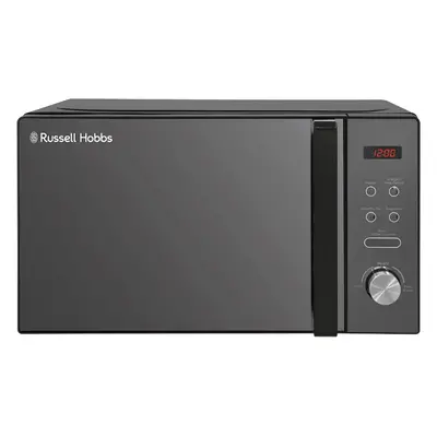 Russell Hobbs RHM2076B Litre W Black Digital Solo Microwave with Power Levels, Automatic Defrost