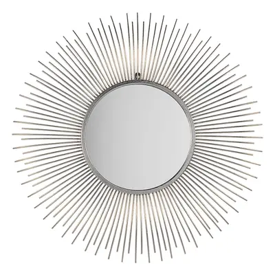 Wall Mirror CILLY Metal Silver