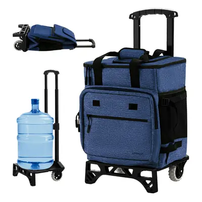 50-Can Large Rolling Cooler Leak-proof Insulated Soft Cooler