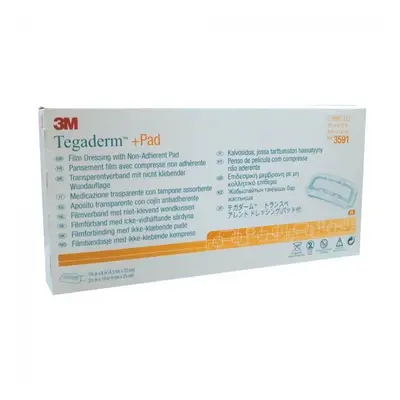 3M Tegaderm+ Pad cm x cm 25's Film Dressing With Non-adherent Pad