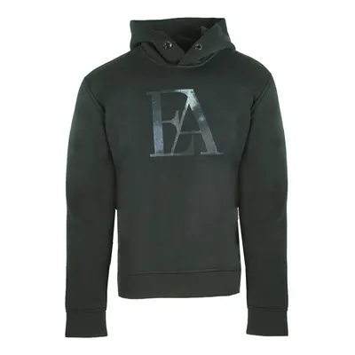 Emporio Armani Large Eagle Logo Black Hoodie