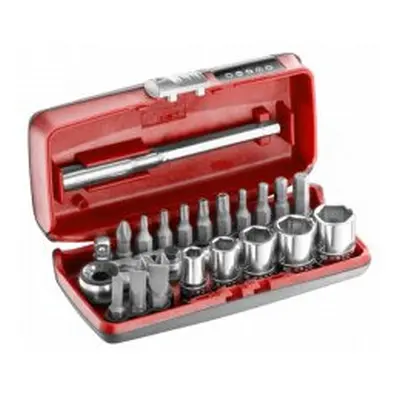 Facom R1PICO 23pc Ultra Compact Bit and Socket Set to 13mm with R.180 Ratchet