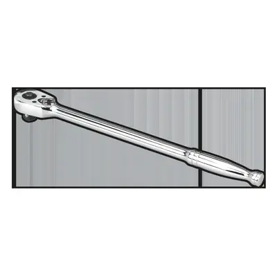 SEALEY - AK662L Ratchet Wrench Long Pattern 375mm 1/2"Sq Drive Pear-Head Flip Reverse