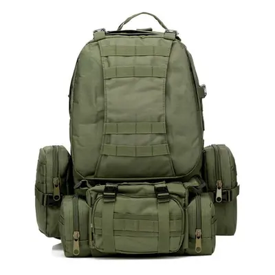 (Army Green) 50L Military Nylon Outdoor Sports Rucksack Backpack For Camping Hiking Etc