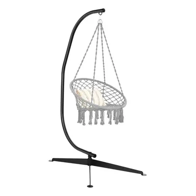 Large Heavy Duty C-stand Hanging Swing Egg Chair Hammock Frame