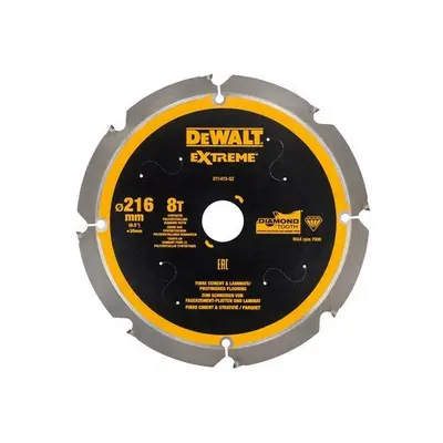 DEWALT DT1473-QZ Extreme PCD Fibre Cement Saw Blade x 30mm x 8T