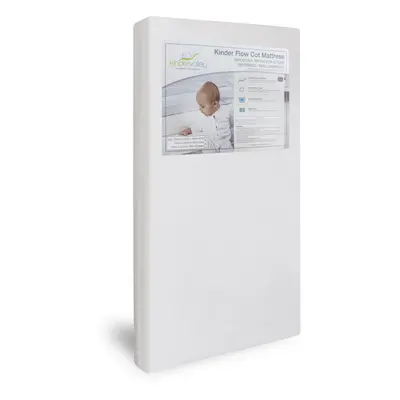 Kinder Flow Baby Cot Mattress With Water Resistant Cover 60cm x 120cm