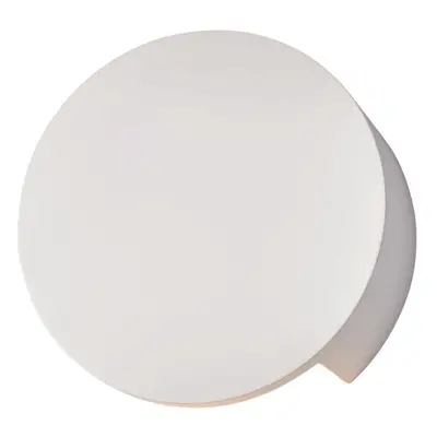 Wall Light White Plaster x 3.4W LED Bulb Included Living Room e10764