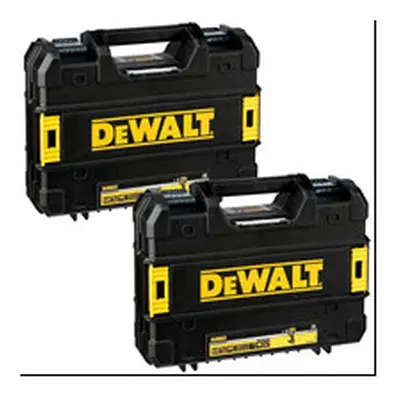 2 x Dewalt T-STAK Power Tool Case for Impact Driver/Combi Drill