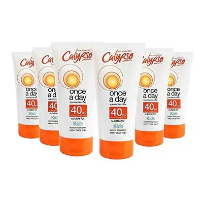 Once a Day Sun High Protection SPF40 Suitable for Kids Water Resistant Hours Protection MULTIPAC